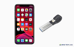 How To Transfer Files Between Iphone And Mac Using Usb Flash Drive Blog Wise Tech Labs Usb Flash Drive Flash Drive Usb