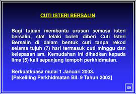 Maybe you would like to learn more about one of these? Pekeliling Cuti Bersalin Lelaki Cuti Bersalin Kerajaan 2021 Borang Pekeliling Kelayakan Borang Kemudahan Cuti Bersalin Pegawai Perkhidmatan Awam