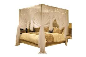 Once, canopy beds were preferred by the upper course that might afford this luxurious piece of furniture. Dick Smith King White Nattey 4 Corners Post Canopy Bed Curtain For Girls Boys Adults 4 Opening Princess Bedroom Decoration King White Home Garden Bedding Canopies Netting