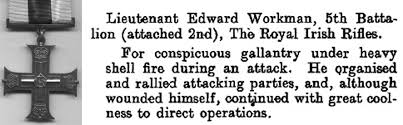 Lieutenant Edward (Ted) Workman MC | The Belfast Shipyard