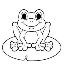 A few boxes of crayons and a variety of coloring and activity pages can help keep kids from getting restless while thanksgiving dinner is cooking. Cute Frog Coloring Picture Frog Coloring Pages Frog Drawing Animal Coloring Pages