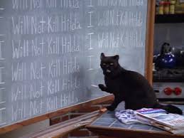 Pin By A Boy Has No Name On Tv Shows Salem Saberhagen Cat Quotes Funny Salem Cat