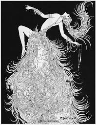 Print Of Art Deco Sketch By Gesmar Of Showgirl 1926 Art Deco Tattoo Art Deco Illustration Art Deco Posters