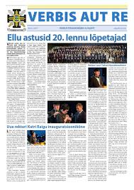 Verbis aut Re juuni 2015 by Sisekaitseakadeemia - Issuu