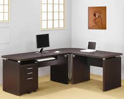 The desk is solid and with a beautiful wood finish. China Modern Design Cherry Wood Surface Computer Desk China Good Quality Office Desk Modern Office Desk