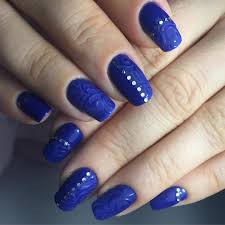 Cute blue ombre nails, glitter nails, and light blue nails design. 25 Dark Blue Nail Art Designs Ideas Design Trends Premium Psd Vector Downloads