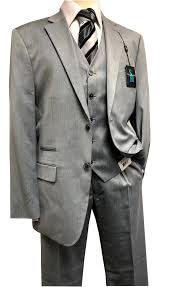 Steve harvey suits mens 3 piece black fine shadow stripe 6788 steve harvey suits are a reflection of the man. Steve Harvey 3 Piece Suit Light Gray Sharkskin Samson 7121 46l