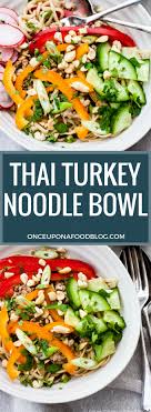 Thai Turkey Noodle Bowl Recipe Turkey Mince Recipes Delicious Healthy Recipes Healthy Recipes