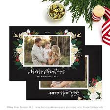 If you are looking for something simple, but at the same time festive, this template is the right choice for you. Christmas Photo Card Christmas Card Template For Photographers Hc316 Hazy Skies Designs Llc