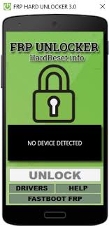 Enter your cellphone to fastboot mode; Frp Unlocker Hardreset Info