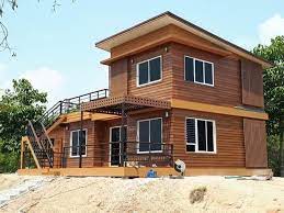 Kelebihan dari kayu ini terletak pada teksturnya yang unik, sehingga memang cocok dijadikan sebagai material bangunan. Amptech Rumah Rumah Design Kayu Atau Cemsnt Board 2 Facebook