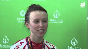 Katarzyna niewiadoma of poland and team canyon sram racing / storey racing / landscape / peloton / during the 5th ovo energy women's tour 2018, stage. Baku 2015 Katarzyna Niewiadoma Srebro Kolarstwo Youtube