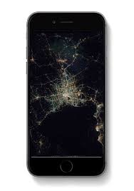 Bangkok From Space Looks Like A Broken Phone Screen Broken Phone Broken Phone Screen Phone