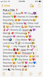 Titles Snapchat Names Cute Snapchat Names Nicknames For Friends