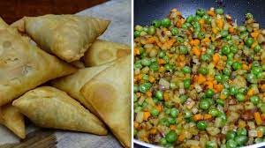 Vegetable Samosa Filling Youtube Vegetable Samosa Samosa Indian Snacks