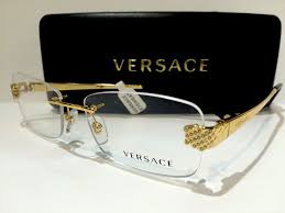 Black And Gold Versace Glasses New Authentic Versace Mod 1203b 1002 Gold Havana 51mm Frames Eyeglasses Rx Italy Eyeglasses Versace Designer Eyeglasses
