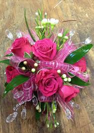 Hot pink flowers cut flowers colorful flowers beautiful flowers growing irises aster flower world of color tulips floral arrangements. Hot Pink Premium Corsage The Flower Alley