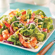 Salade de crevettes type de recette : Salade Ranch Aux Crevettes Et Mais 5 Ingredients 15 Minutes