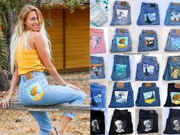 My stepdaughter painted some jackets for her son and my daughter. An Artist Transforms Old Jeans With Designs Inspired By Famous Paintings From Van Gogh And Monet Business Insider