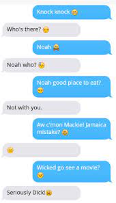 Me well it might put a bit of a strain on the relationship but i'm sure we could work through it. Knock Knock Jokes To Tell Your Crush