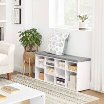 Traditional entryway shelf with hooks. Shoe Storage Bench You Ll Love In 2021 Wayfair