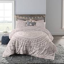 Black And White Twin Xl Comforter Set Anthology Tufted Medallion Twin Xl Comforter Set In White Chic Comforter Comforter Sets Home Decor Bedroom