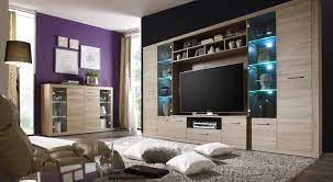 Laminierte holzfaserplatten / mdf (holzwerkstoff) *fronten: High Wohnzimmer Komplettset Inkl Beleuchtung Kaufland De