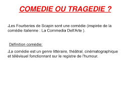 Le temps s'y écoule ensuite à des rythmes différents. Les Fourberies De Scapin Ppt Telecharger