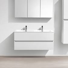 Check spelling or type a new query. Meuble Salle De Bain Design Double Vasque Siena Largeur 120 Cm Blanc Le Monde Du Bain
