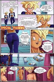 Goku y Gohan en un Duro Entrenamiento Anal (Special Training) |  ComicsPornoXXX.com