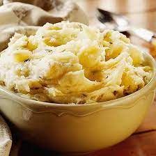 Creamy Rosemary Mashed Potatoes Recipe Cheesy Mashed Potatoes Potatoes Mashed Potatoes