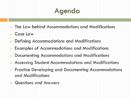Accommodations and modifications at a glance: Understanding Accommodations And Modifications In The General Education Classroom Ella Bradford Preschool Special Services Coordinator Darlene Higginbotham Ppt Download