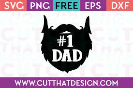 Download Number 1 Dad Beard Design Cut That Design