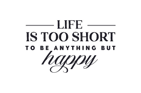 This sign would look great either sitting on a table,counter top, shelf etc. Life Is Too Short To Be Anything But Happy Svg Plotterdatei Von Creative Fabrica Crafts Creative Fabrica