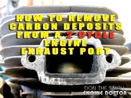 Make sure this fits by entering your model number. How To Remove Carbon From A 2 Cycle Engine Exhaust Port Youtube