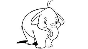 Come Disegnare Un Elefante Per Bambini Disegni Come Disegnare Bambino Illustrazione