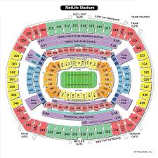 Metlife Stadium E Rutherford Nj Wheres My Seat