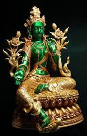 Image result for mother mary, quan yin, green and white tara