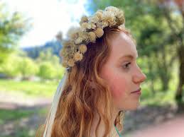 Dried Herbal Headband, Custom Made Flower Crown, Bulk Discount