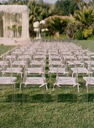 Mindy Weiss Wedding Ideas And Inspiration Loverly Wedding Chairs Ceremony Chairs Clear Chairs
