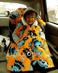 Custom Car Seat Ponchos Hooded Car Seat Blanket Reversible Quilted Car Seat Poncho Baby Sewing Toddler Car Seat Poncho