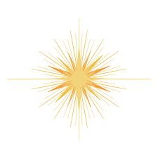 Big Glowing Star Flat Ad Sponsored Paid Glowing Star Flat Big Glow Presentation Design Print Making