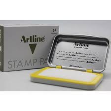 Jenis artline refill stamp pad kotak unit pengukuran: Stamp Pad Ink Becon Stationery