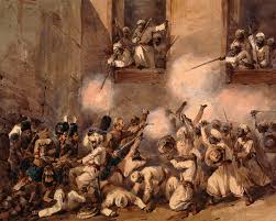 Decisive events of the Indian Mutiny ...