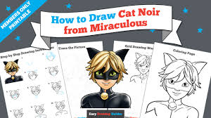 55 likes · 2 were here. How To Draw Cat Noir From Miraculous Really Easy Drawing Tutorial