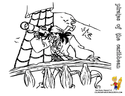 Keep your kids busy doing something fun and creative by printing out free coloring pages. Pirates Caribbean Coloring Pages Pirates Of The Caribbean Free Coloring Library