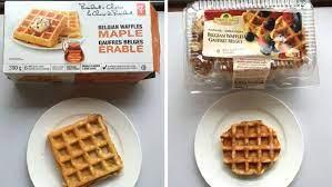 One hundred grams of waffles contains 291 calories, 33 g of total carbohydrates and 8 g of protein. Oakrun Farm Bakery Belgian Waffle Or Pc Maple Belgian Waffle Which Is The Better Choice To Serve Your Sweetie This Valentine S Day The Star