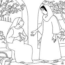 Image Result For Mary Visits Elizabeth Coloring Page Sunday School Coloring Pages Sunday School Kids Bible Coloring