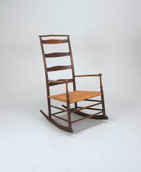 Chair rails and panel moulds back when walls were made of plaster, chair rails were installed to protect the walls from getting damaged by chairs. Shaker No 7 Rocking Chair Rocking Chair 1878 1910 Objects Collection Of Cooper Hewitt Smithsonian Design Museum