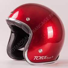 Je veux trouver un beau casque de moto modulable léger et robuste pas cher ici. Casque Look Metal Flake Rouge Livraison En 24h 7 7